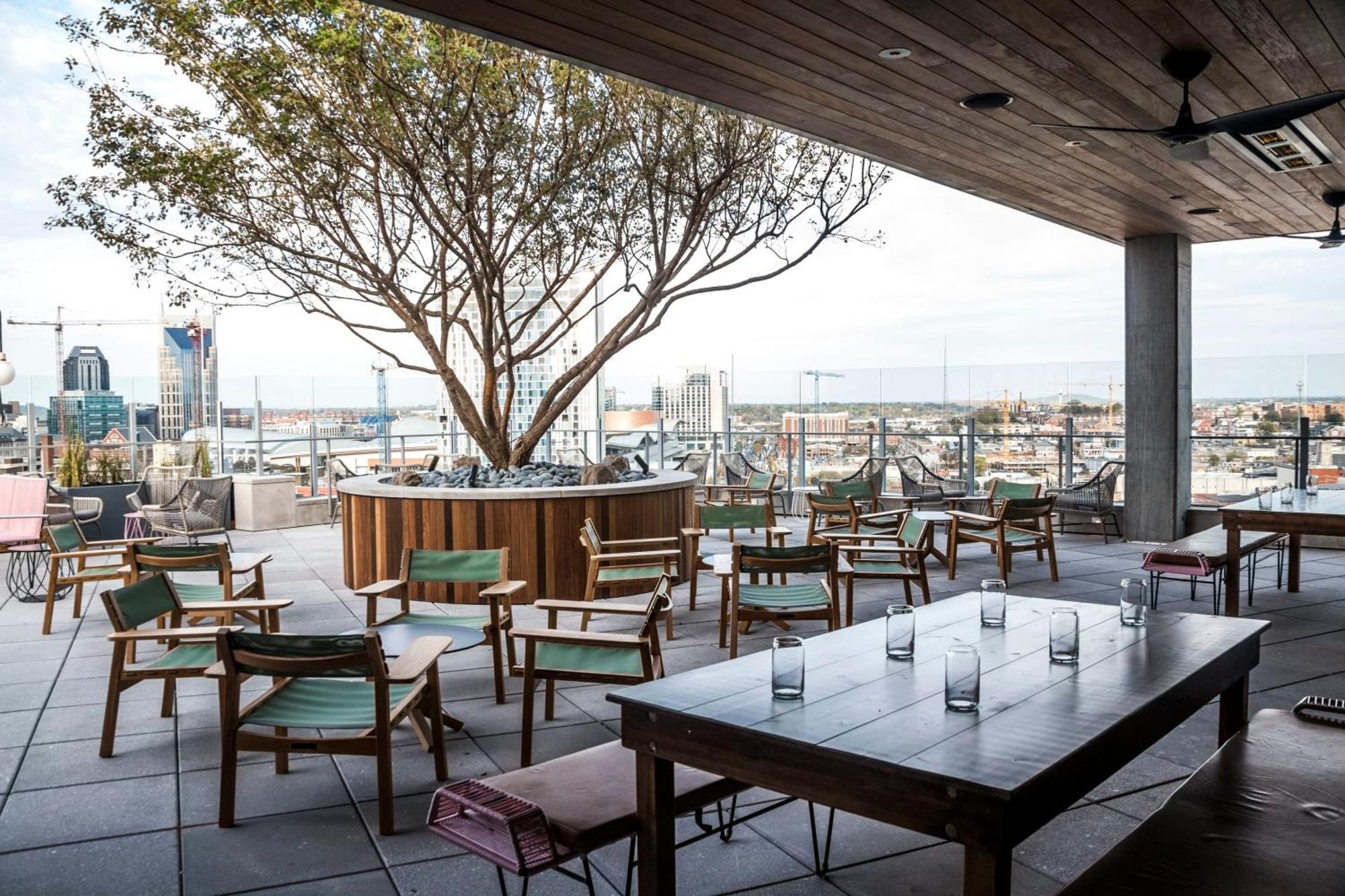 The Kora - Rooftop Luxury In Nashville'S Gulch Bagian luar foto